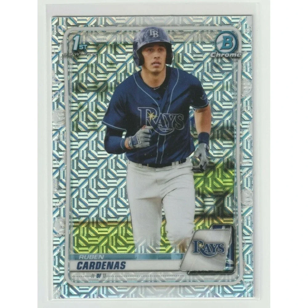 2020 Bowman Chrome‎ Ruben Cardenas 1st Mega Box Mojo Refractor BCP-23